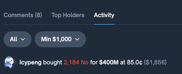 deTEfabulaNar_'s tweet image. THE POLYMARKET FALLACY IN @reya_xyz FDV CALCULATIONS

1️⃣ How much will 1 REYA RPC be worth? FDV? How does @Polymarket mislead us?
2️⃣ How many REYA tokens will be allocated per 1 RPC?

I want to correct two fundamental mistakes being made about the @reya_xyz TGE.

If you’re ready,…