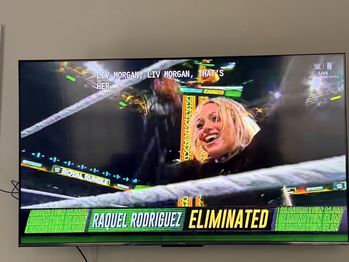 Liv better win! #RoyalRumble