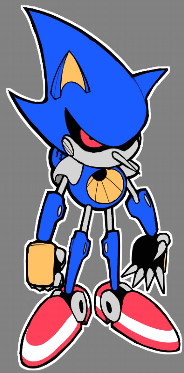 old metal sonic i forgot to finish