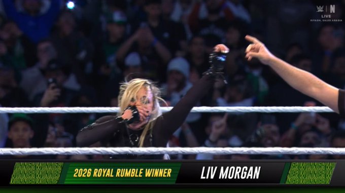 MrEnterk's tweet photo. Tiene todo el Aura
El Talento
El Carisma
MVP de 2024 y parte de 2025 y camino a serlo en 2026

Hoy consigue al fin el logro que se merecía por derecho y sin duda la esperan muchos más

LIV MORGAN GANA EL ROYAL RUMBLE COMO DEBÍA Y MERECÍA Y SE CELEBRA! #LivMorgan #RoyalRumble https://t.co/hfNyKSyuNX