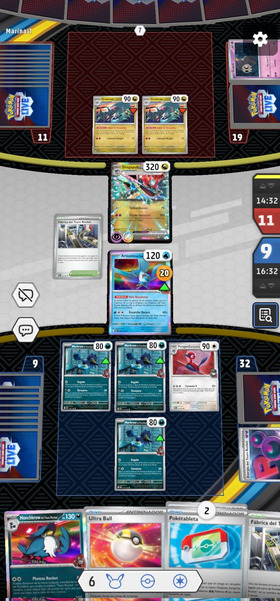 Lo que mas me gusta de la actualización del TCG Live es lo de jugar con 11 premios