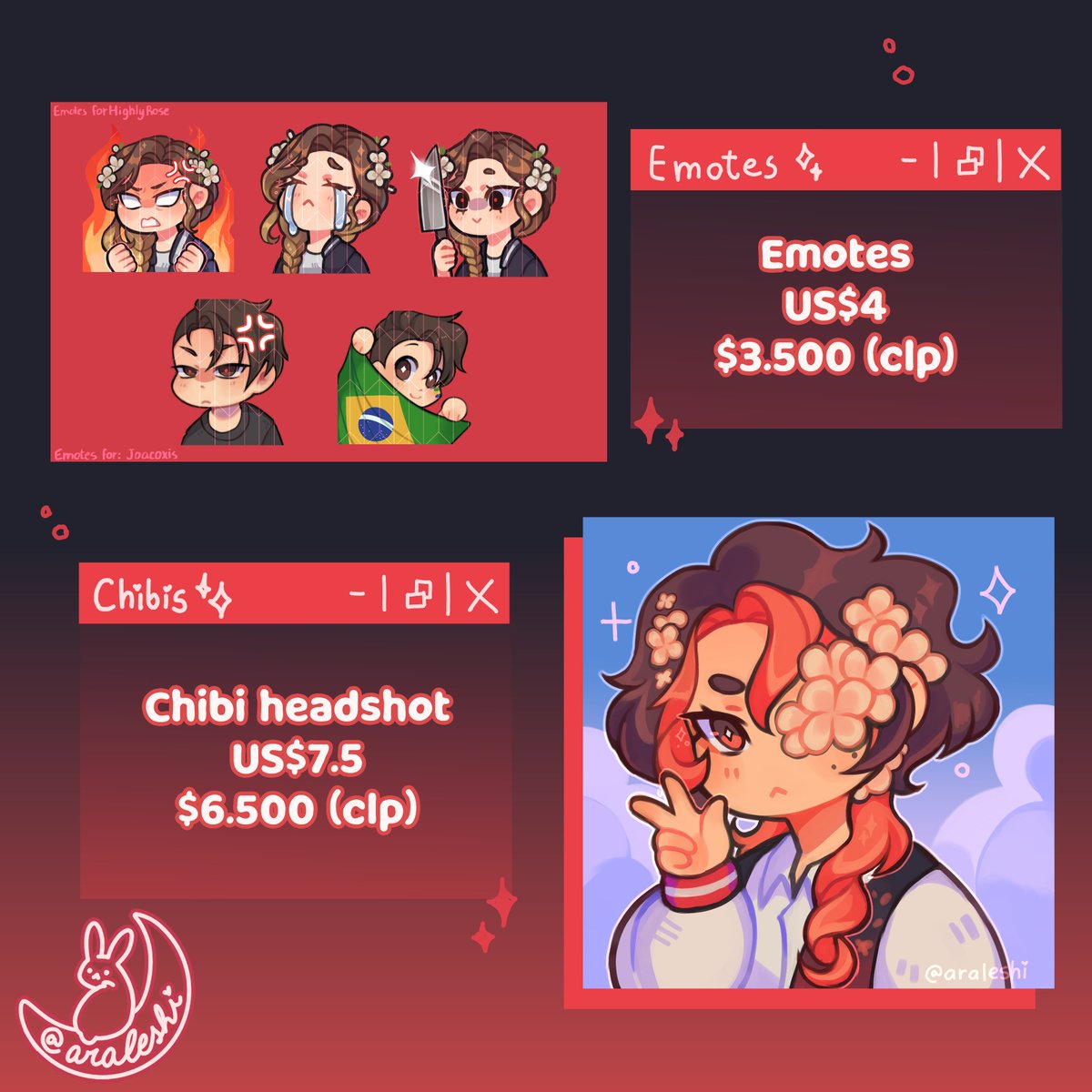 ✦Araleshi 🇨🇱 | Comms open! tweet media