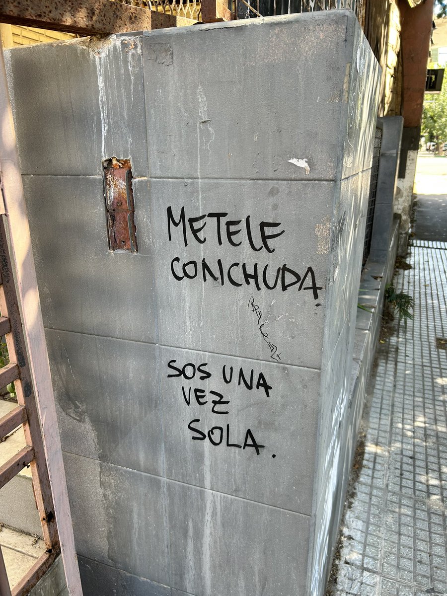 Después una dice que la vida no le da señales.