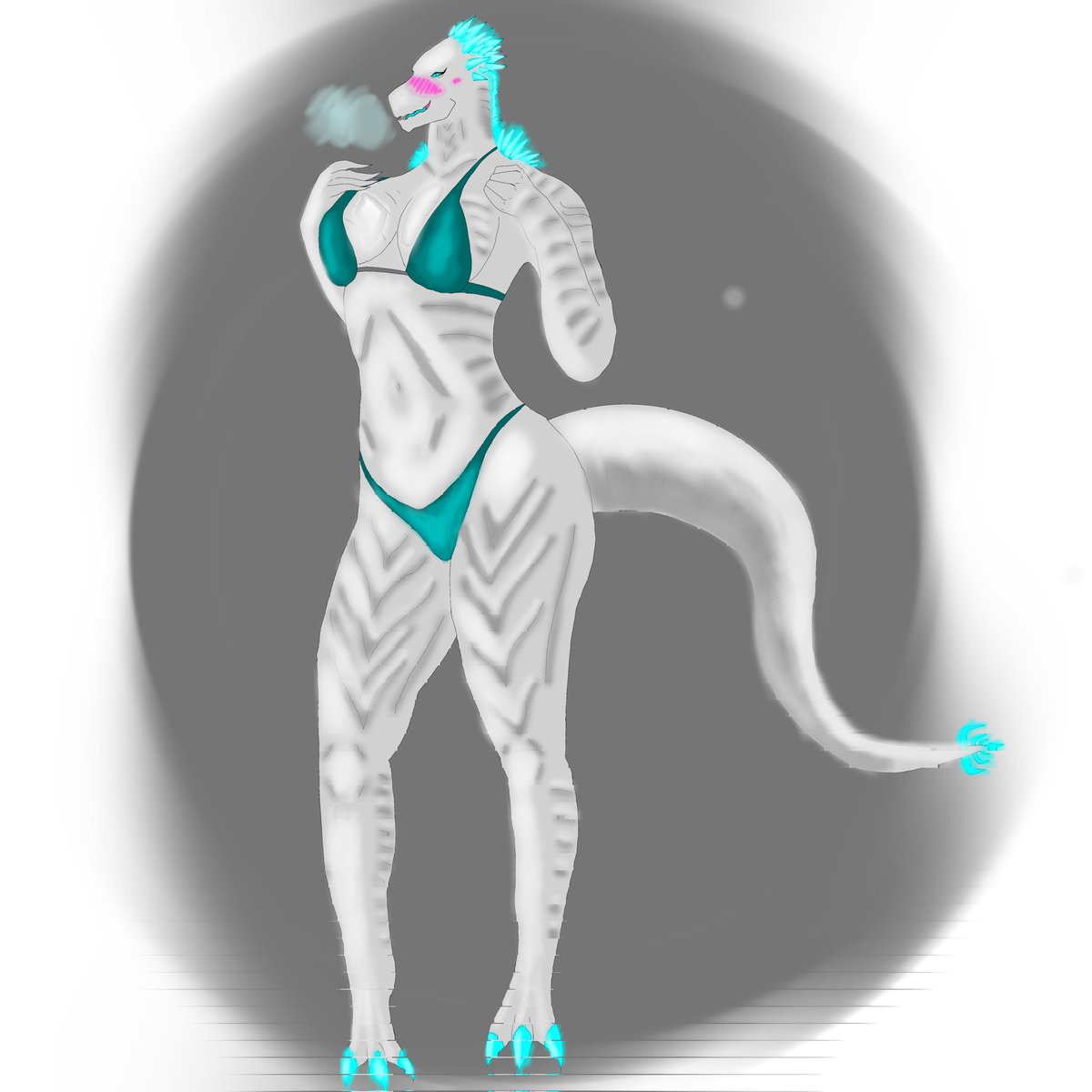 Shimo in all her glory #shimo #anthro #SFW #Godzilla #GXK