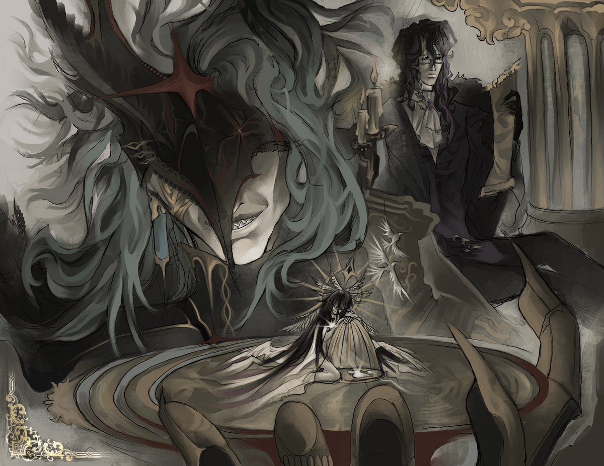 Our true god. |  #dottore (#Columbina #Pantalone) #GenshinImpact