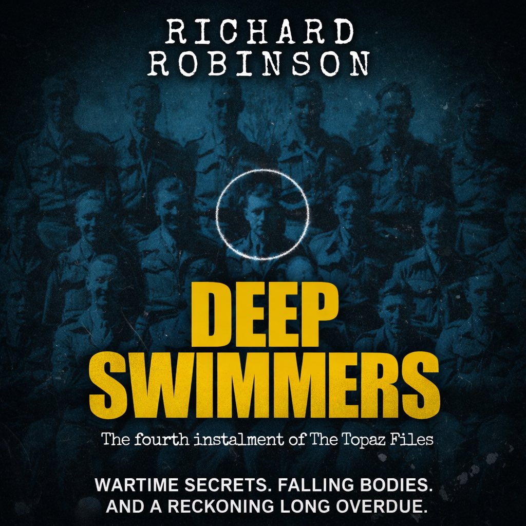 TheTopazFiles's tweet photo. See the circled soldier?

He vanished after the war. No record. No grave.
Someone knows the truth.

And they’ll kill to keep it buried.

DEEP SWIMMERS
Wartime secrets. Modern consequences.
📖 99p 👉 https://t.co/ZxQ5NKD2TP

#Thriller #Mystery #authorcommunity #AuthorsOfTwitter https://t.co/WEzXYy5K9R