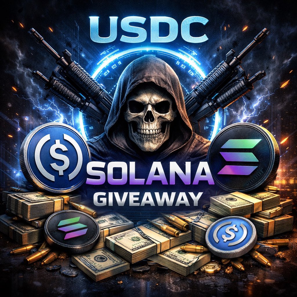I just send to random followers 🔹

You could be next 🍀

Follow —> Drop your $SOL wallet 

  USDC
#Solana