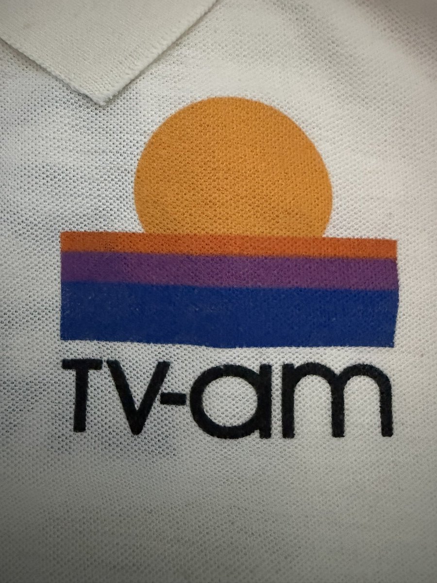 TV_am's tweet photo. TV-am shirt. https://t.co/oGocRBxEM3