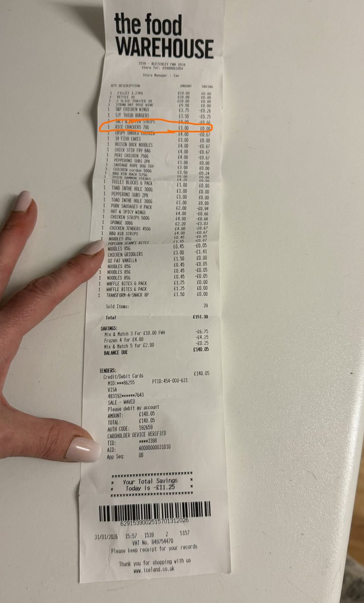 angela_uk's tweet photo. @IcelandFoods plz get your staff to do date checks… purchased today and out of date .. 🫤 https://t.co/JGG3KKLFCL