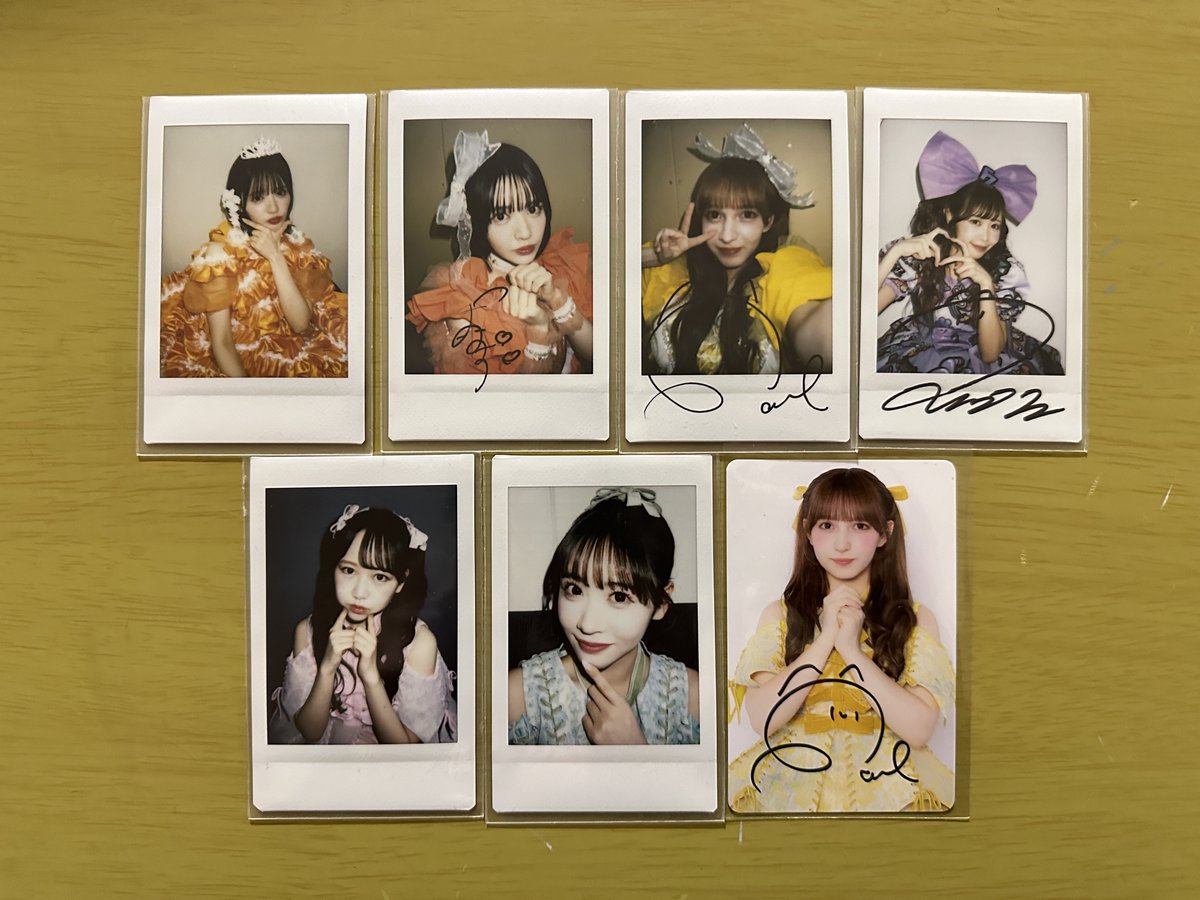 グッズ整理 譲)画像のもの 求)ご提示ください 上段チェキはCD抽選会の