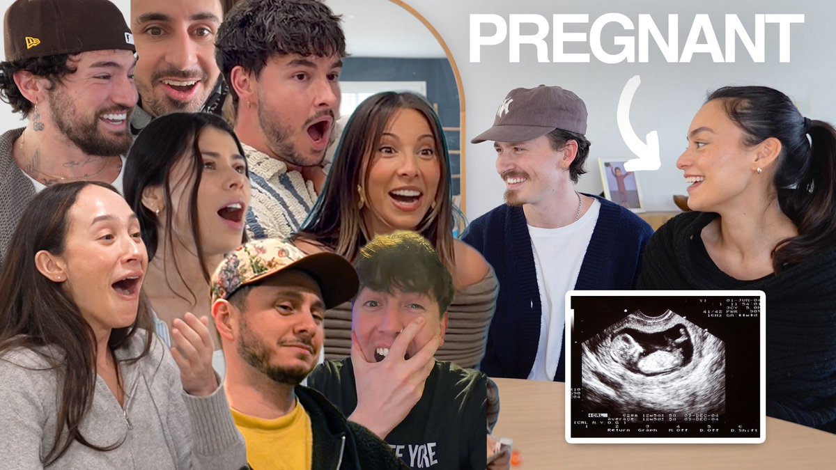 WE'RE HAVING A BABY! + Telling Our Friends &amp; Family

youtu.be/f4yW8-QlbYo?si…