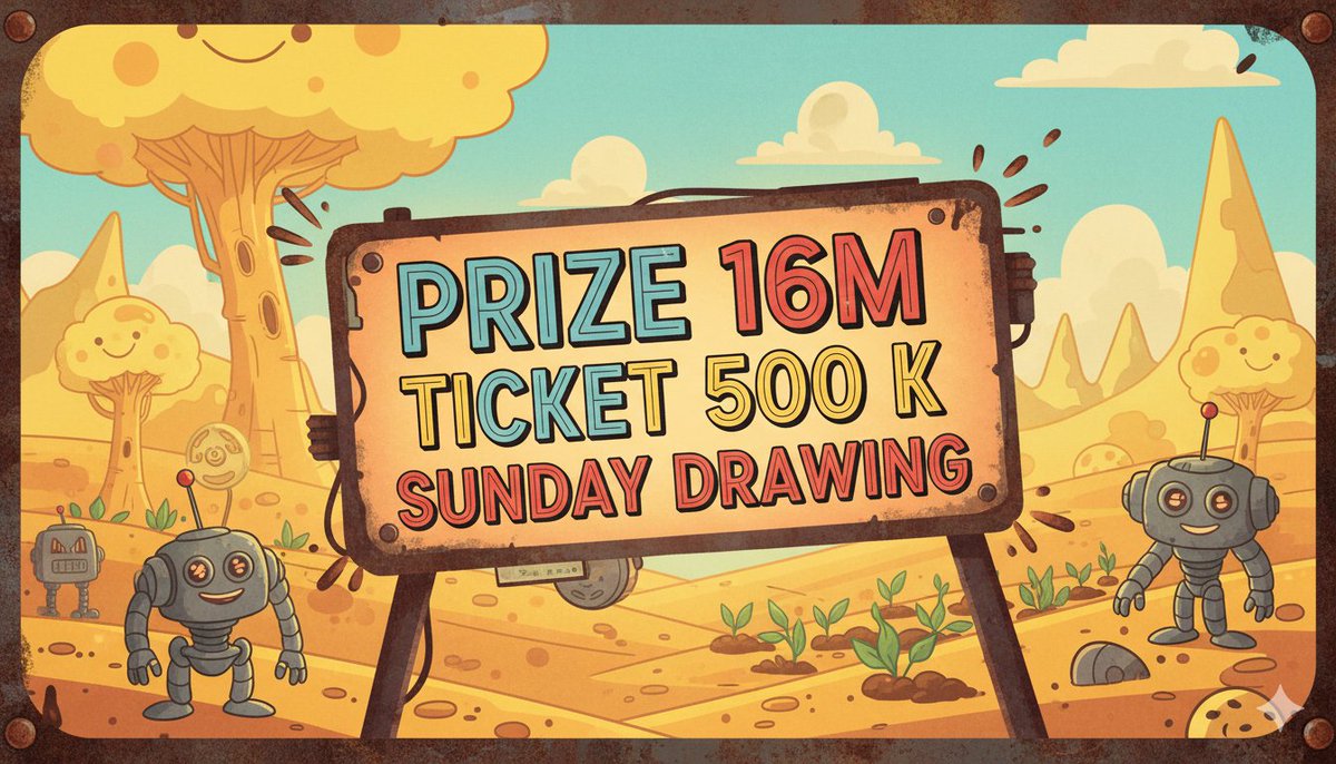 QubicRL's tweet photo. 🎰 RANDOM LOTTERY
💰 Current prize: 16M $QUBIC
🗓 Draw: tomorrow
Still time to join → https://t.co/qzl5Cj6ihg
#Qubic #RandomLottery #RL #Web3Gaming #LOTTO https://t.co/Z9u7J7toqd