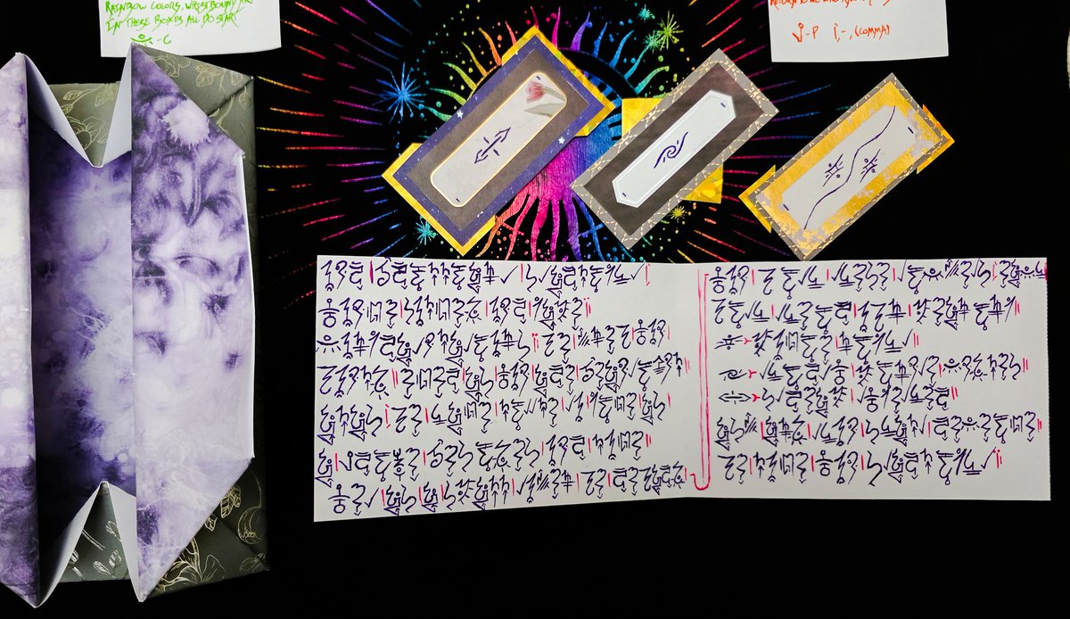 Made a cute scavenger hunt and puzzle for the wifey <a href="/TheJackalGal/">TheJackalGal</a>! She had lots of fun solving it~♡

#furry #puzzle #riddle