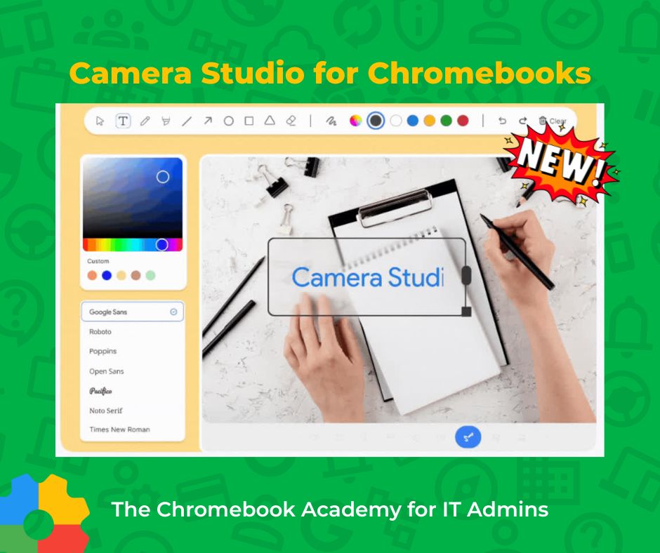 jrsowash's tweet image. The Chromebook Academy features the LATEST updates for ChromeOS. This LIVE virtual course is a GREAT way to get the latest insights on how to manage your district's devices.

My next cohort starts soon: chromebookacademy.com

#googleEDU #ITAdmin