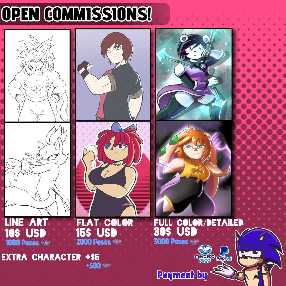 RyomenSonic (Open Commissions!) tweet media
