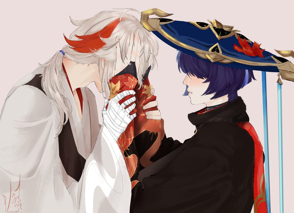 🍁☂️ #kazuscara 
Yearn
#KAZUHA #SCARA