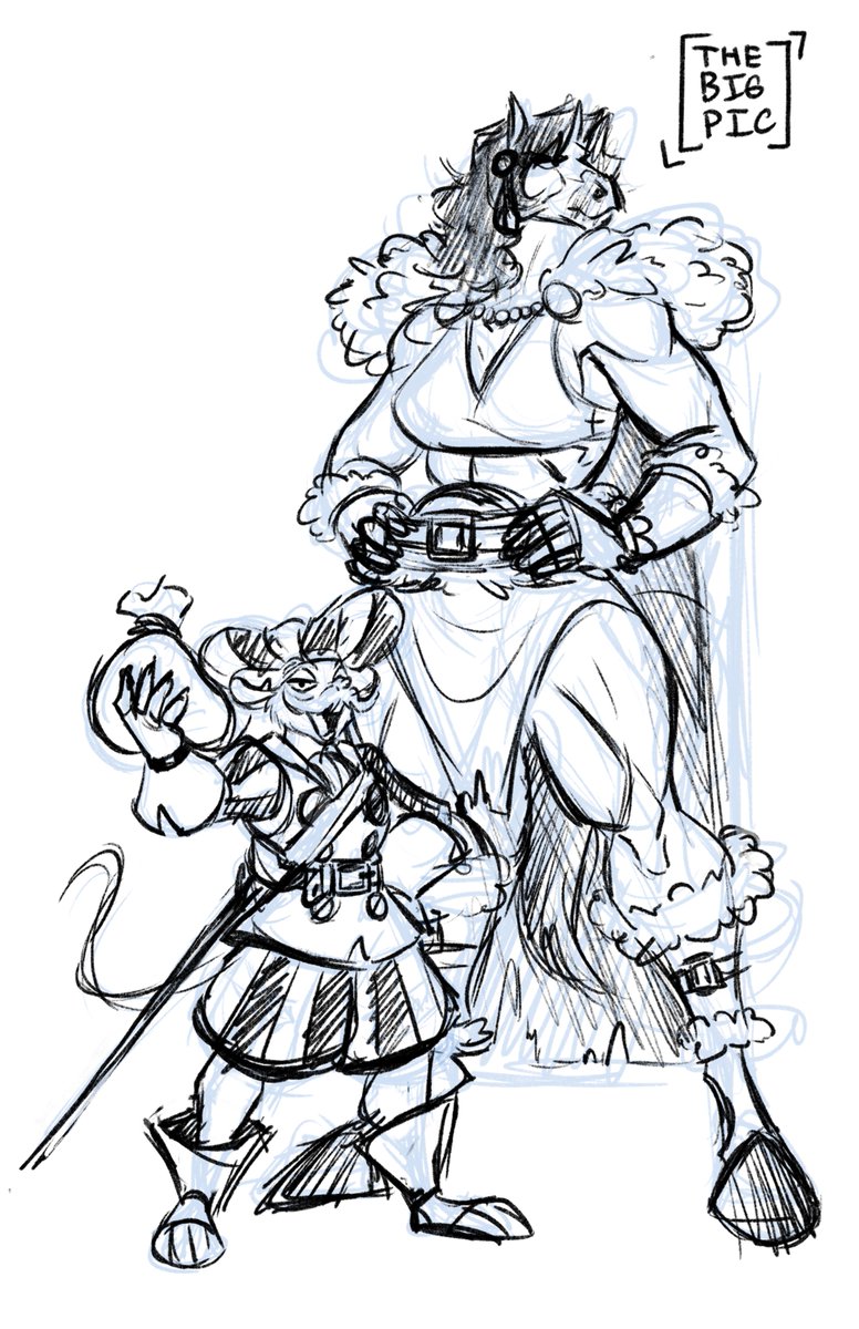 A thief and his Barbarian girlfriend