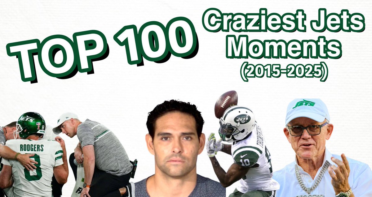 The Top 100 Craziest Jets Moments Over the Past 10 years!!!

2 hours 45 minutes. Our Magnum opus.

Hope you all enjoy. If you have a couple seconds we’d love for you to subscribe to the Broadway Jets channel 

VIDEO: youtu.be/s1BzyDUEZRc?si…