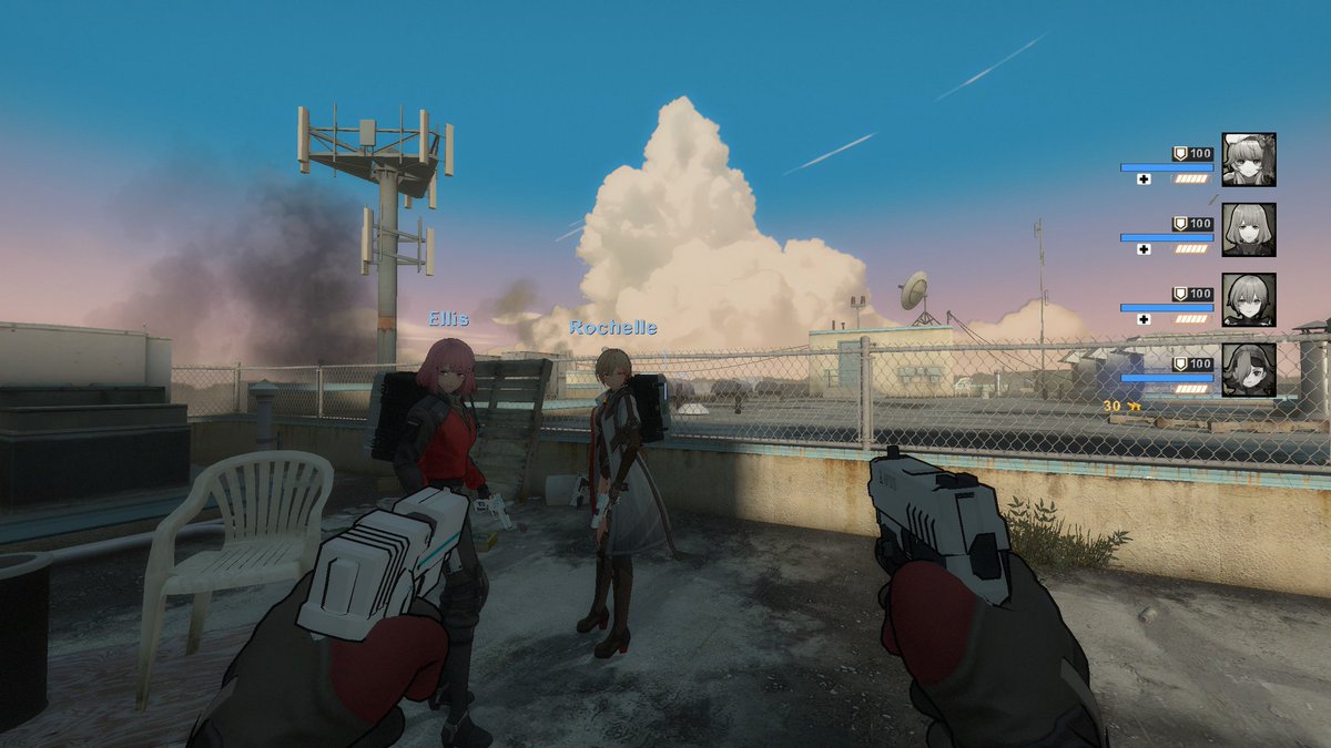 Left 4 dead needs a total anime conversion mod, for now this is as close as I can get