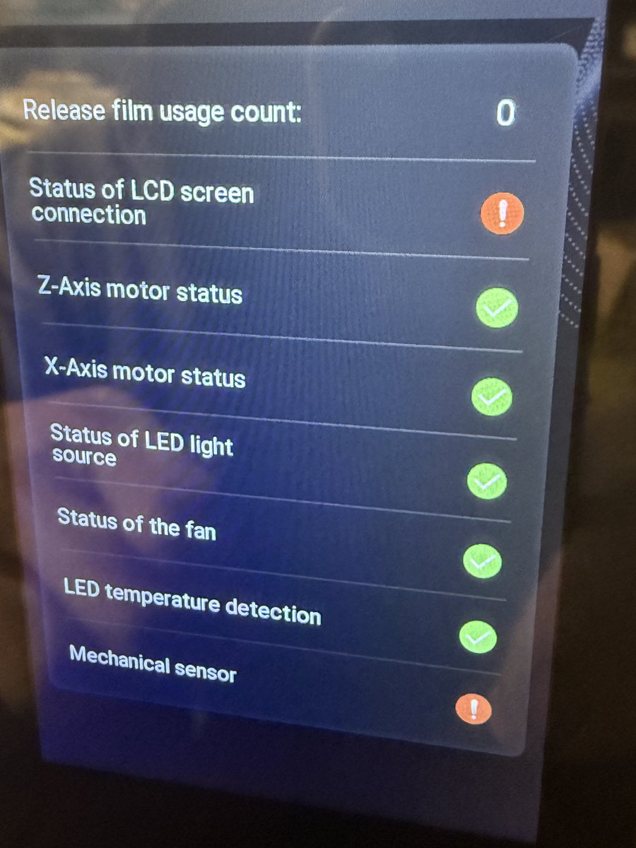inxsure's tweet photo. @Elegoo_Official Elegoo Saturn 4 Ultra dies after 4 days with less than 10 prints no customer support response! Apparently a common problem on both the printer issue and support! https://t.co/UmQuLJVVGE