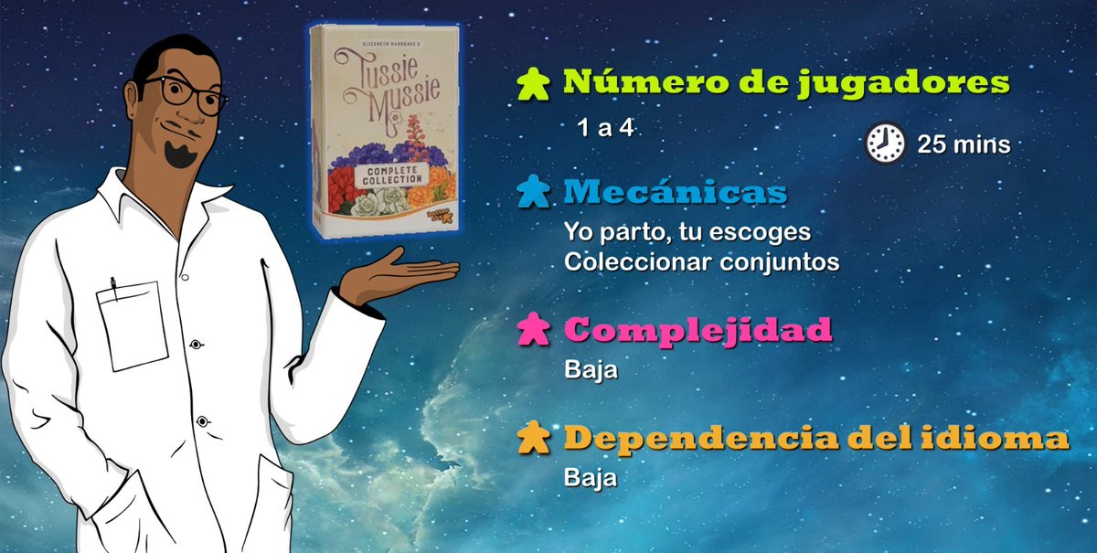 Los Victorianos sabían que cada flor tiene un significado. ¿Qué flores elegirás? Tussie Mussie y expansiones.

youtu.be/1Eu9DJmOFtg

Victorians knew every flower has a meaning. Which flowers will you choose? Tussie Mussie &amp; expansions.

#TussieMussie #Boardgames #Juegosdemesa