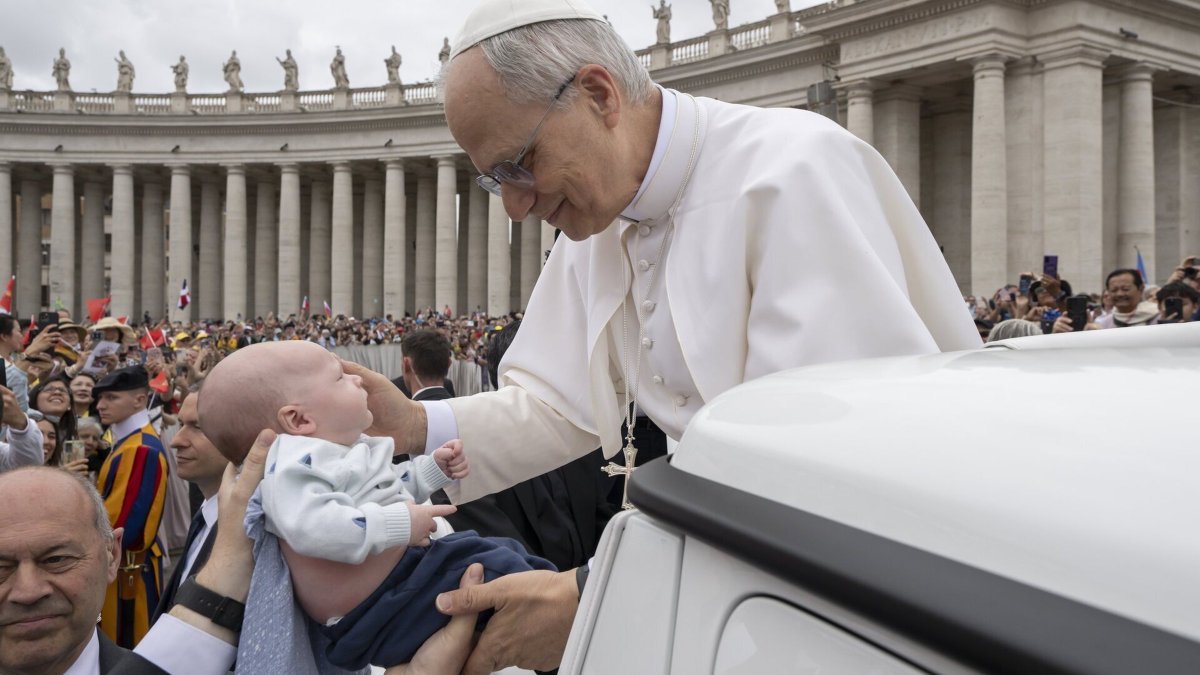 Breaking: In perhaps his strongest statement against abortion since becoming Pope, Leo XIV states that: 

“The greatest destroyer of peace today is abortion."