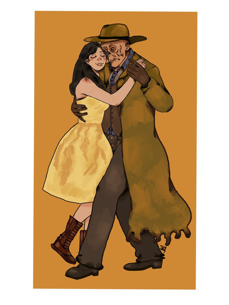 Dancing cheek to cheek
#ghoulcy #fallout #fanart