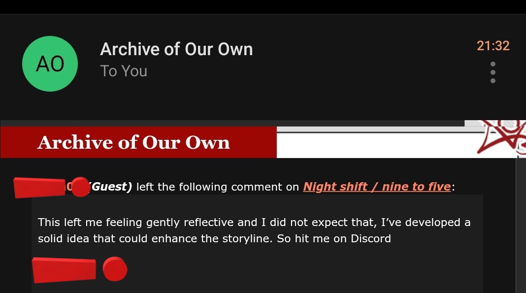 masivniluzer's tweet photo. is this some sort of bullshit happening due to bot ai stuff or is someone actually bothering me (lower redacted is the alleged discord) https://t.co/rJqCZ7pysn