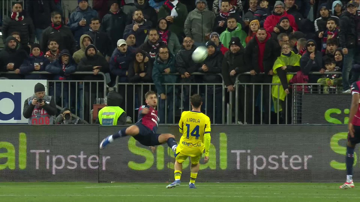 GOLAZO di Semih Kilicsoy🚲😱😱😱

#CagliariVerona 2-0