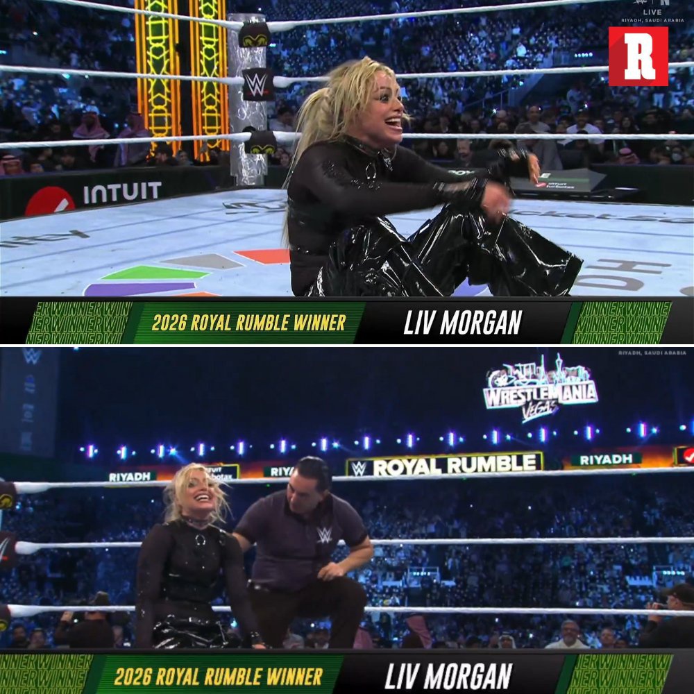 GolRicky11's tweet photo. La que era una simple fanática de la WWE Por primera vez gana en Arabia Saudita el Royal Rumble woman va Wrestlemania las Vegas la güerita Liv Morgan que grande la mejor @YaOnlyLivvOnce https://t.co/RxOLy9Pp0n