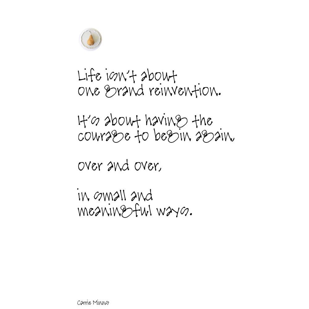 CarrieMinns's tweet photo. Beginning again. https://t.co/3IyIySQ2OC