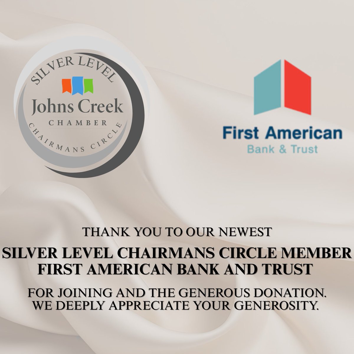 JCChamber_GA's tweet photo. Thank YOU! @FABTIsHere Your generosity is deeply appreciated. https://t.co/GfDv0xhhH3