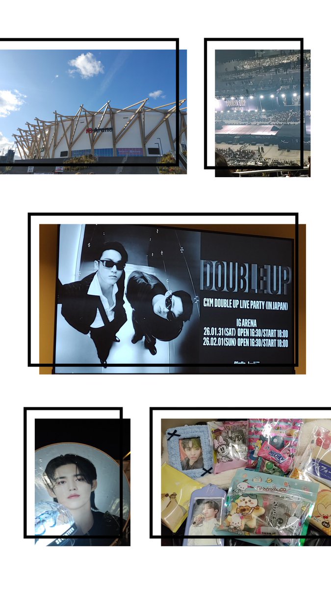 無事に戻ってた～😆気持ちはまだLIVEに置いてきてる🤭💕お会いできたFFさんもお時間頂いてありがとうございます✨ステージ構成もギュチョルも可愛いしカッコ良かった❣️幕張行かれる方楽しんできて下さい😆楽しいLIVEなこと保証します👍✨スンチ、ミンギュありがとー🥰