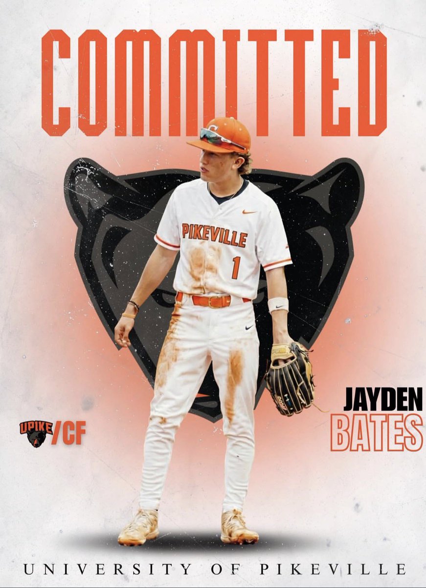 MissionBSB18u's tweet photo. Congratulations @jaydenbatesbsbl  on your commitment to the University of Pikeville. You have represented us well and we look forward to continuing supporting you. Have a great senior year. 💪🏾⚾️ https://t.co/siQ6meb59v