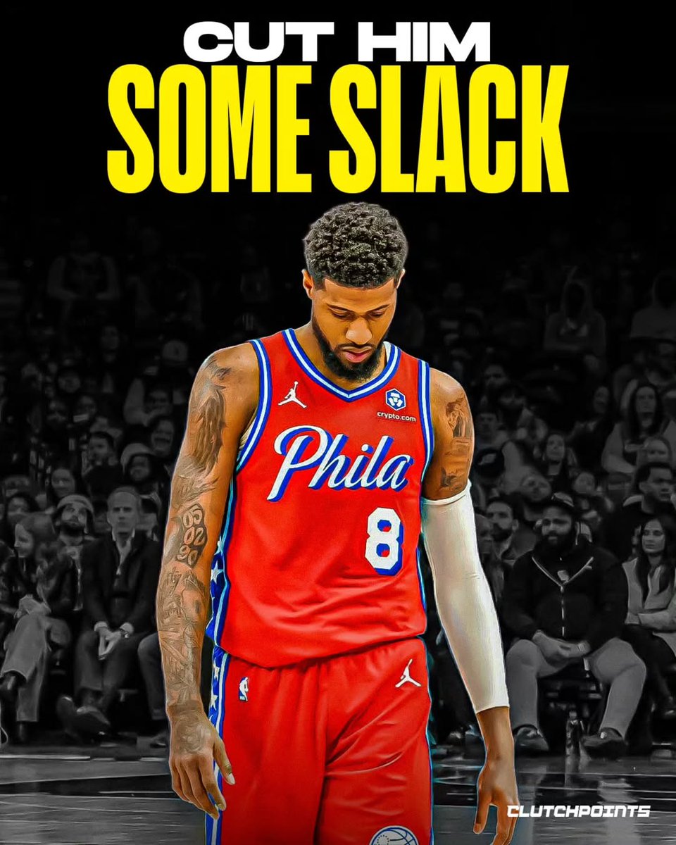 Look, we all saw the news, and it’s a tough pill to swallow. 25 games is a massive blow for the Sixers and for Paul George personally 😬

But before we start tearing into him, let’s take a second to look at the "why."

Paul came out and was honest: he was trying to manage his