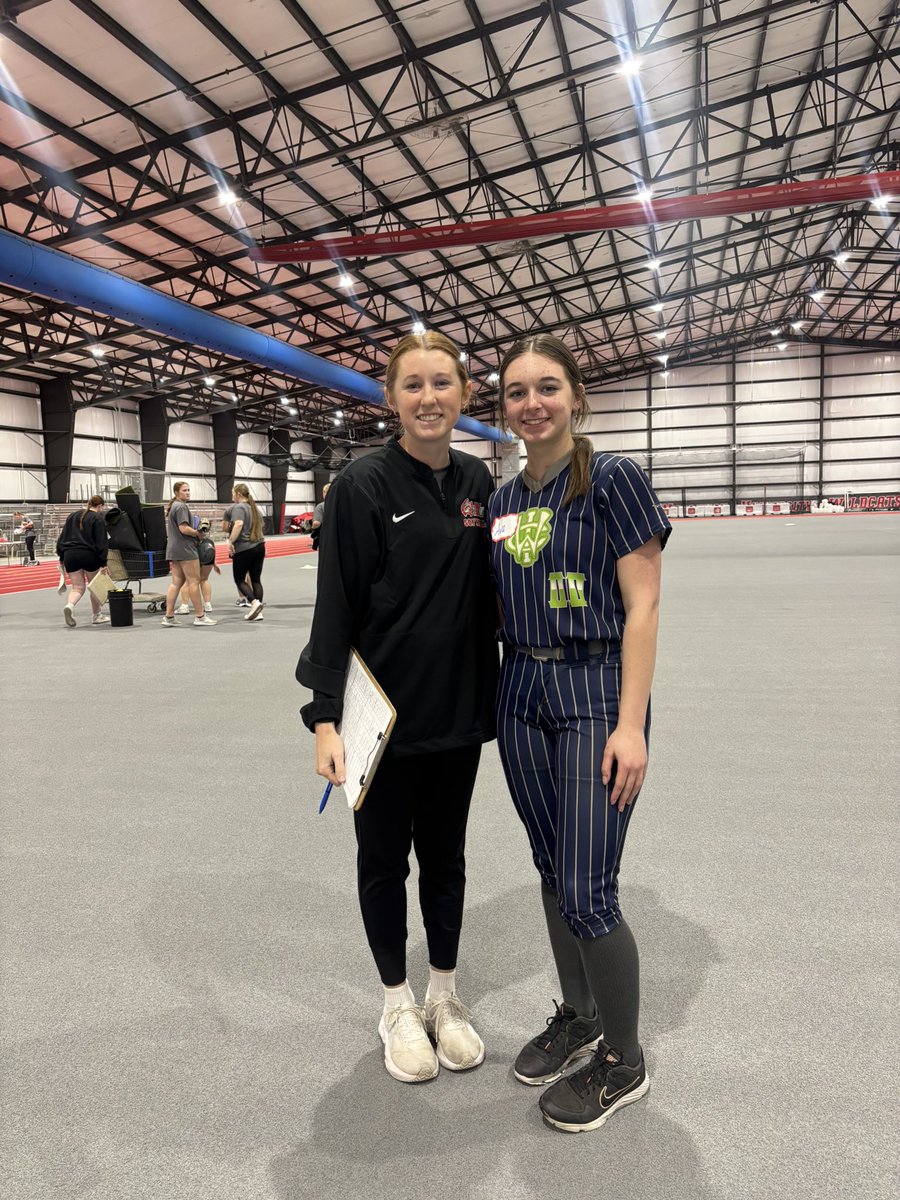 Ava_Jumps's tweet photo. I had a great time at Indiana Wesleyan! It was lots of fun learning from the girls here and coaches! @KelseyKooistra @IndWesSoftball @indiana_blaze https://t.co/MqGy0c6ohq