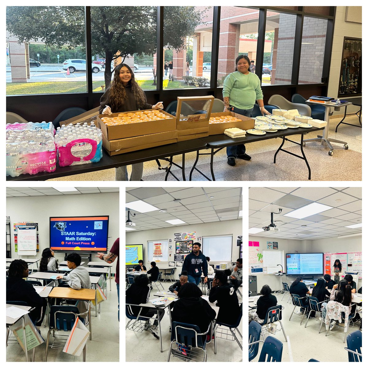 principaldmac's tweet photo. WOW WOW WOW! ⭐🔥 Our first Super STAAR Saturday was a HUGE success! Amazing turnout, high energy learning, and fun all around. Big shoutout to Ms. Brown and our incredible team for showing up &amp; showing OUT for our scholars! 🐾📚💙 https://t.co/jSXXxRQpuN