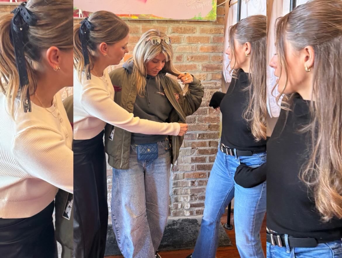 #new — Danielle Rose Russell &amp; Riley Voelkel with a fan at The Mikaelson Ball ✨🍂