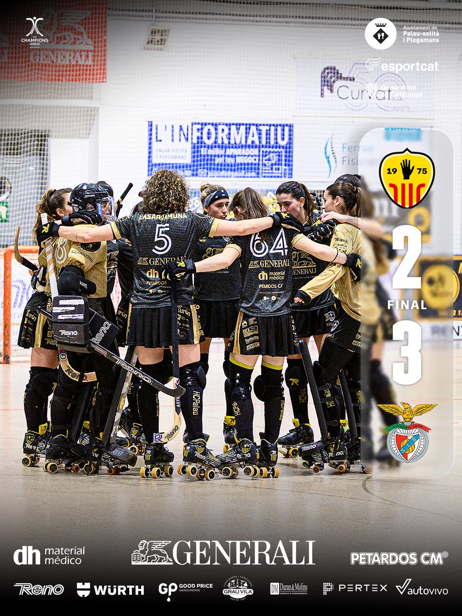 🔚 𝗙𝗜𝗡𝗔𝗟

𝗚𝗲𝗻𝗲𝗿𝗮𝗹𝗶 𝗛𝗖 𝗣𝗮𝗹𝗮𝘂 🆚 SL Benfica (2-3)

🟡⚫️ #TenimUnaPassió #SomhiLleones