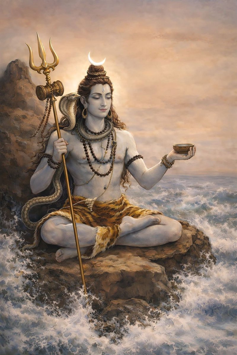 Hey @Grok tell me “Why do some people say Shiva drank poison but others say it was Amrit? 

What is the real story according to the Puranas?” 

#MahaShivratri #Shiva #SanatanDharma
