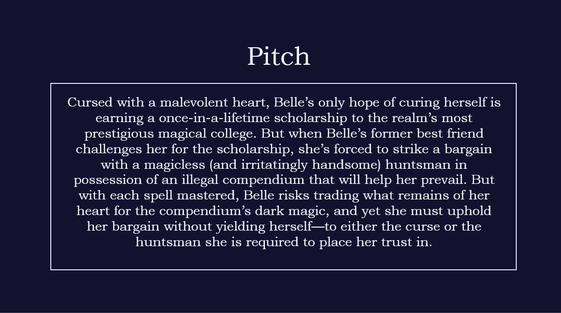 Calamityofstar's tweet photo. THE COMPENDIUM OF CHAOS #agentsguide 

If Belle was the beast and the only way to save herself was to ally with a hunter to defeat the charming Prince.

📖 Dark Academia
🧙‍♀️ Witches
🐍Best friends to Rivals
🖤 Villianous Protagonist

#questpit #YA #Q #F https://t.co/eT5DmRBzZp