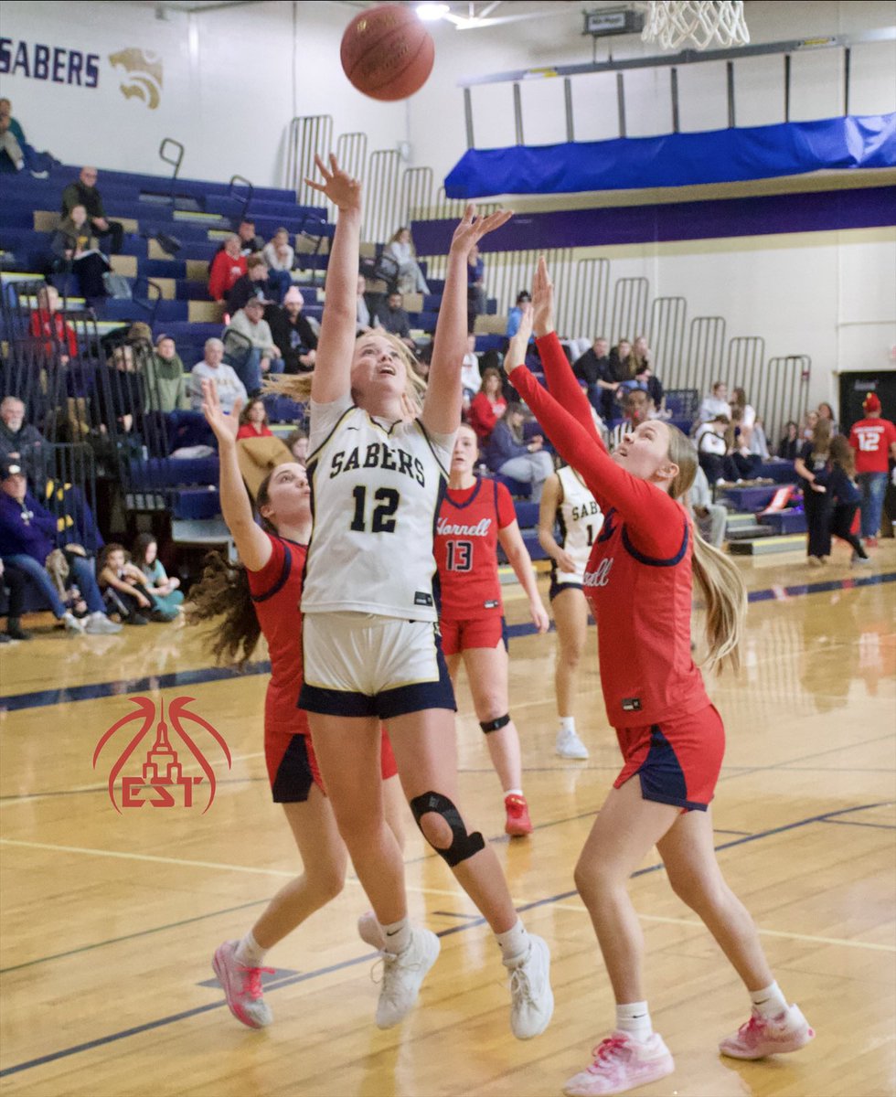 NYSTakeover's tweet photo. Susquehanna Valley 64
Hornell 50
Final

Well played game between two of NY’s premier Class B teams, and in front of a juiced crowd, @SVGirlsBball14 played lights out 🫡

Ava Kariam led the charge early, the bigs controlled the 2nd, @liv_hughes21 (15 pts) got loose in the 3rd, and all did their part to close out a tremendous win. @KariamElla went for 17 to lead 4 Sabers in double figures; @raeganevin12272 played great for Hornell and led all scorers with 21.

Game 2 ✔️
SATURDAY ✔️✔️