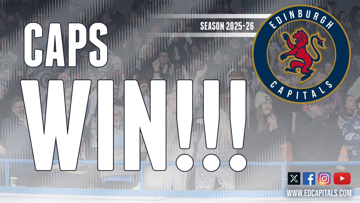 edcapitals's tweet photo. πππ‘ππ π₯ππ¦π¨ππ§:
Capitals 6οΈβ£β2οΈβ£ Pirates
Robinson π¨
Stewart π¨
Grigors π¨
Lynch π¨π¨
Howie π¨
What a final period from the boys to come away with a HUGE 2 points. Caps fans you played your part, what a noise in the building. We go again tomorrow in Whitley.
π¦ππ΄ββ οΈ https://t.co/lYtGHtIqUk