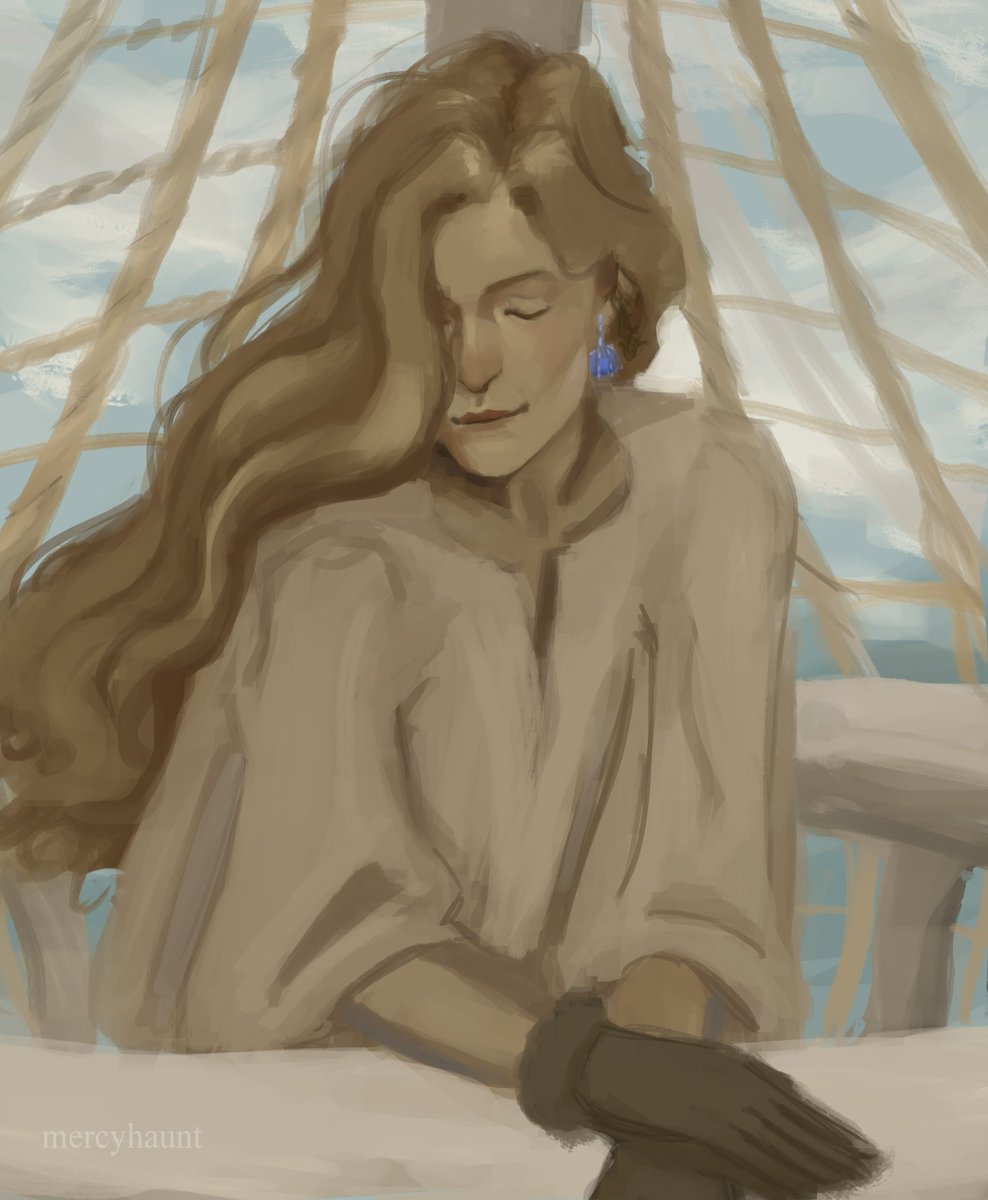 amber beadmaker sketch from a few weeks ago #rote