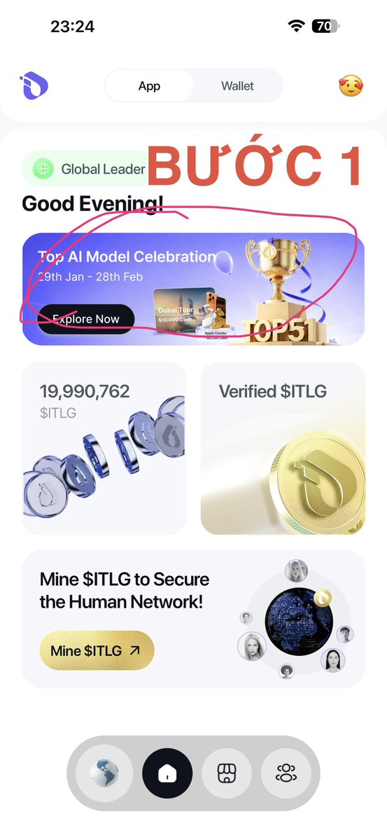 mrtrinhcrypto's tweet photo. INTERLINK Top 51 Event on NIIST, you should participate!
Step 1. Go to the CELEBRATE TOP 51 program in the app
Step 2. select the pool.
Step 3. enter the invitation code “077177”.
HAVE A HAPPY WEEKEND!
#interlink #itlg #itl #itlx #crypto #mmo #bitcoin #pi #ponetwork #picoreteam https://t.co/yzQ4cnL0Js