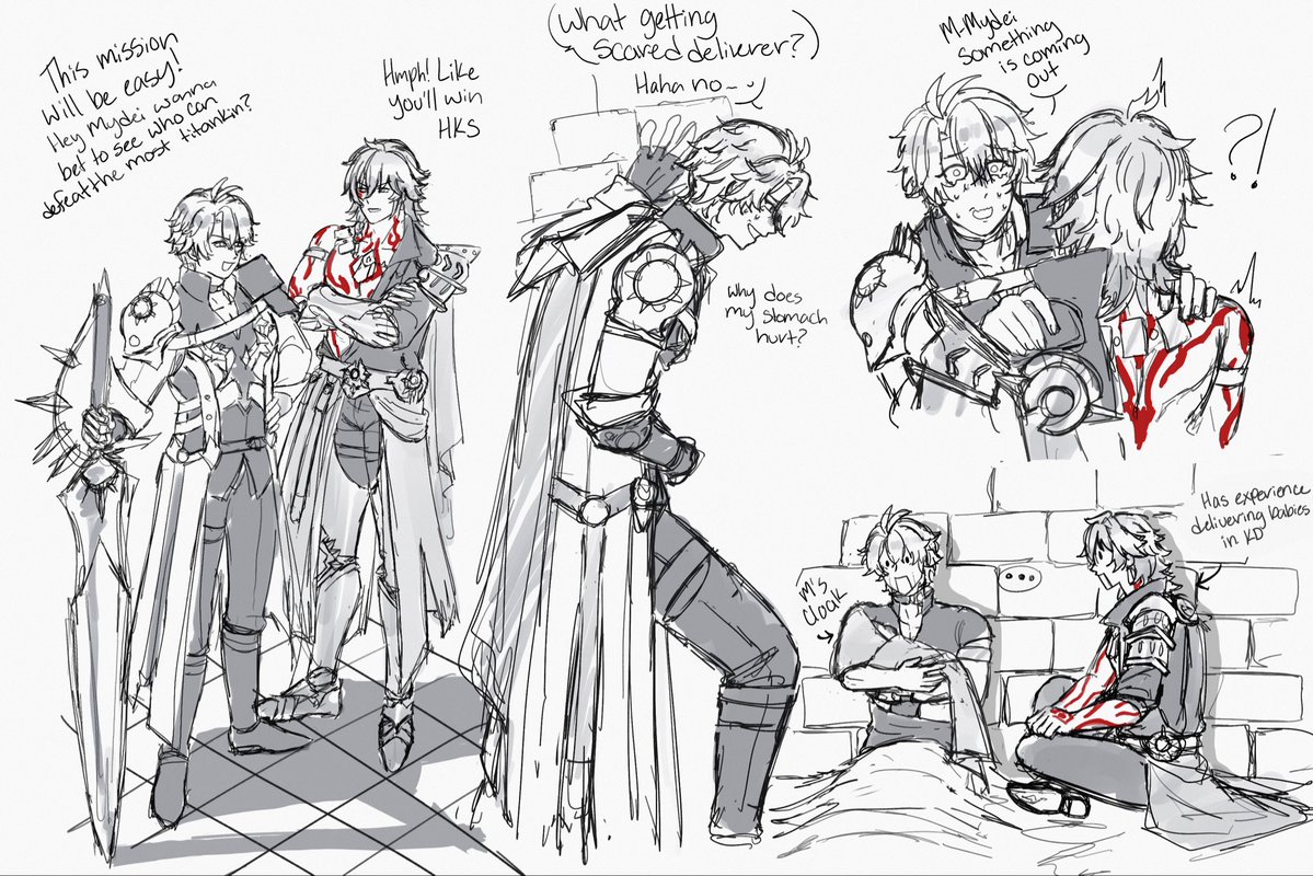 -mpreg-
I need more cryptic pregnancy Phainon 😩 All the scenarios that could play out!
#Myphai