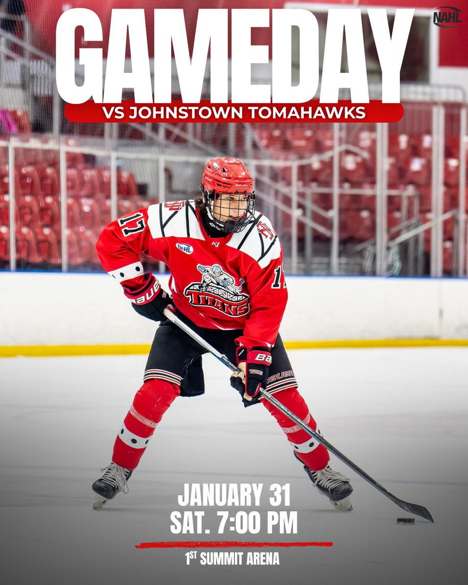 New Jersey Titans - NAHL tweet media