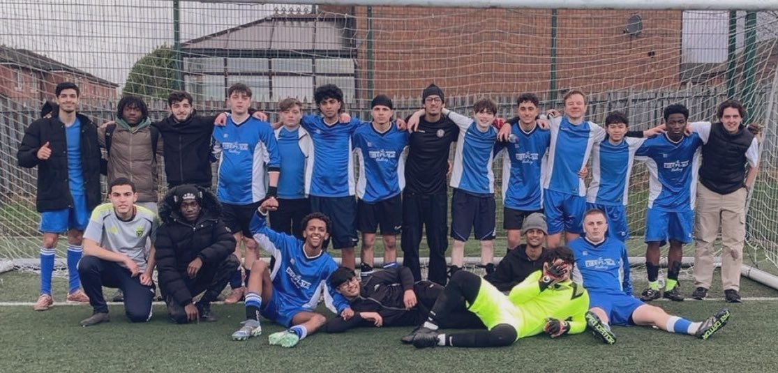 leedscentralfc's tweet photo. Victorious in the LCFL Plate Semi-Final, courtesy of a Wiltshire triple and Hafeez with a sweet effort. We will meet either Newsam United or West End Park Devils FC in the final. | #LCFC 💙💛 https://t.co/f5aVFIrvg2
