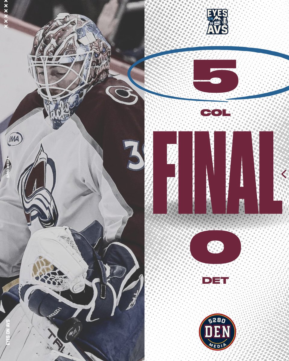 A 28 save shutout for MacKenzie Blackwood holds it down on the back end while Nathan MacKinnon puts two in on the other end! The Avs showed up against a top team and proved they can still hang! What a win for this squad! #GoAvsGo
