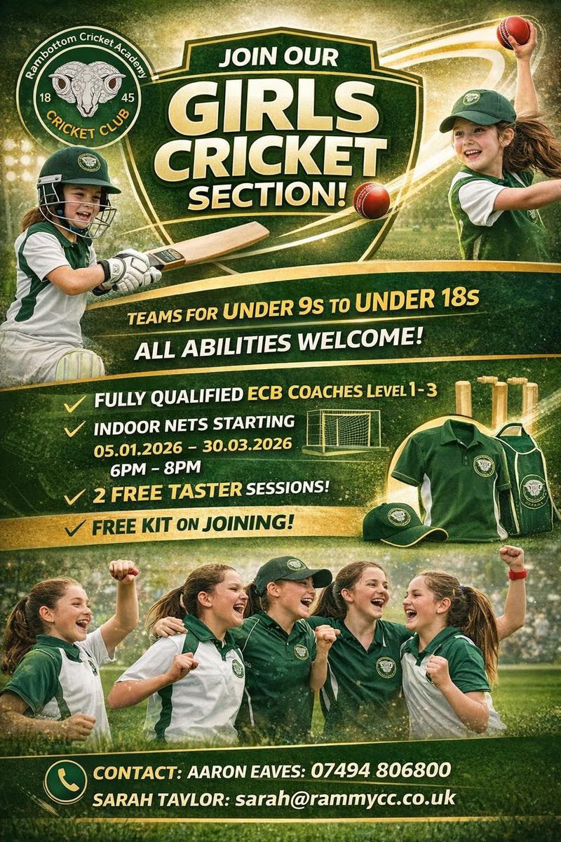 Ramsbottom Cricket Academy tweet media